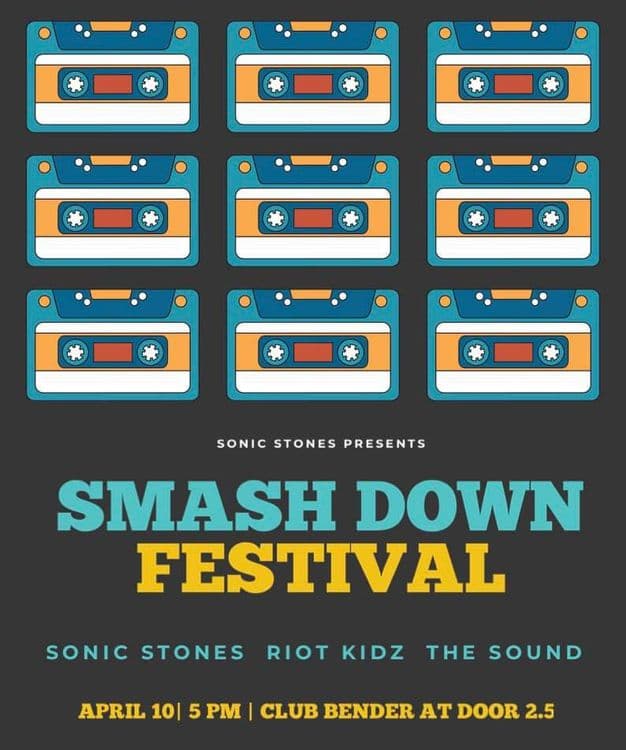 SMASH DOWN FESTIVAL 공연 포스터