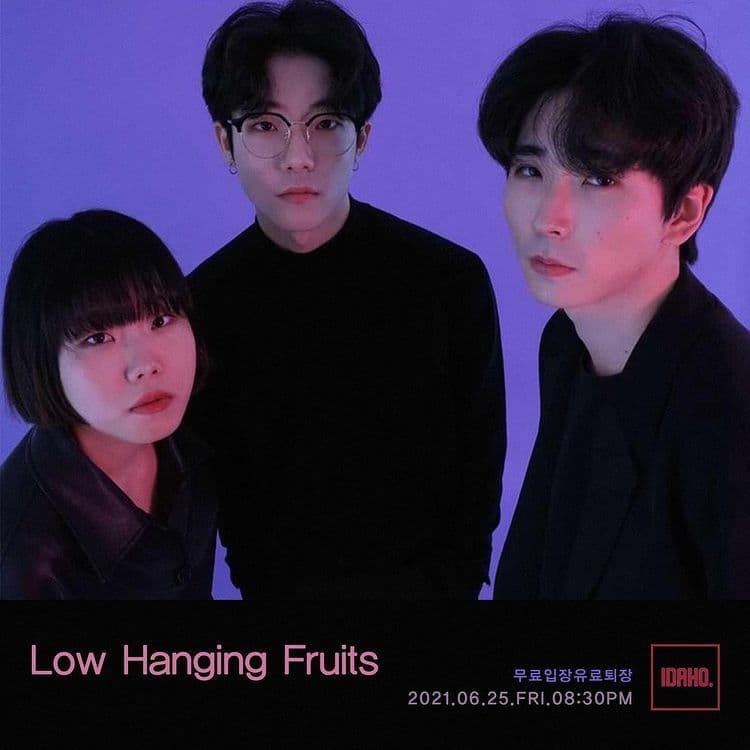 2021년 6월 25일 카페 아이다호 공연 - 로우행잉프루츠
