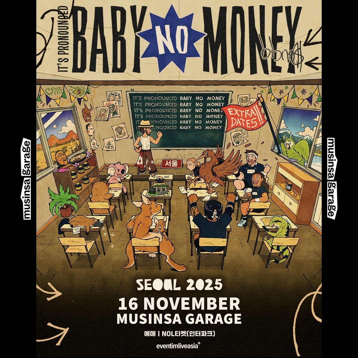 bbno$ “it’s pronounced baby no money” tour live in seoul