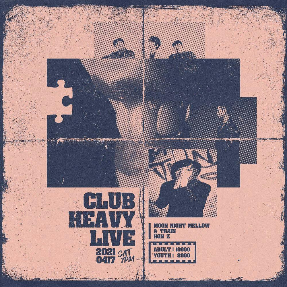 CLUB HEAVY LIVE Live poster