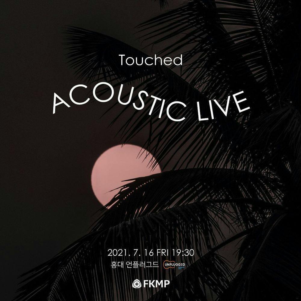 Touched Acoustic Live 공연 포스터