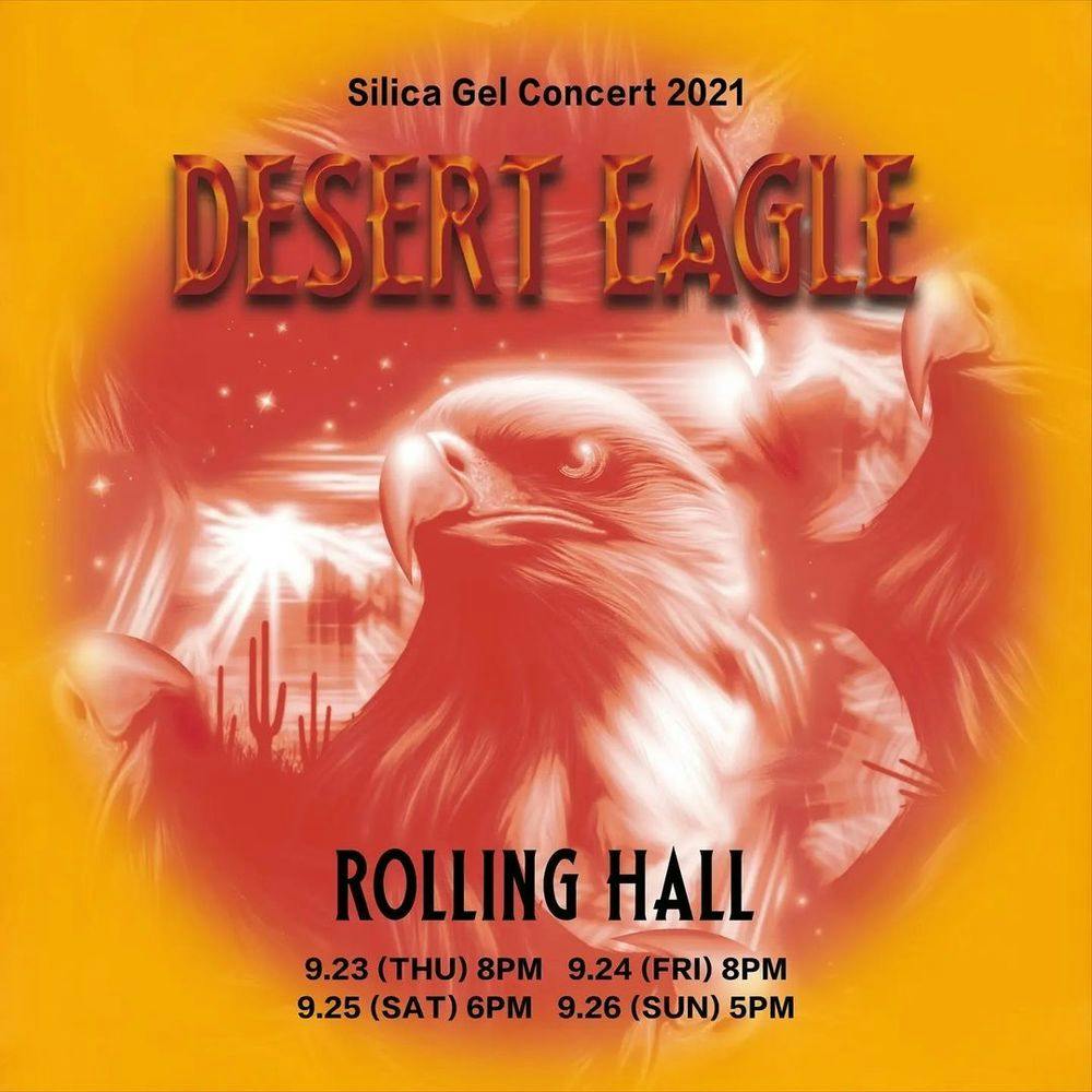 [ Desert Eagle ] : 실리카겔 단독공연 2021 Live poster