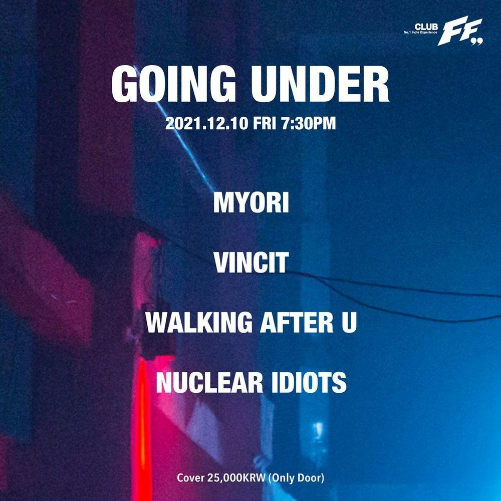 Going Under Live poster