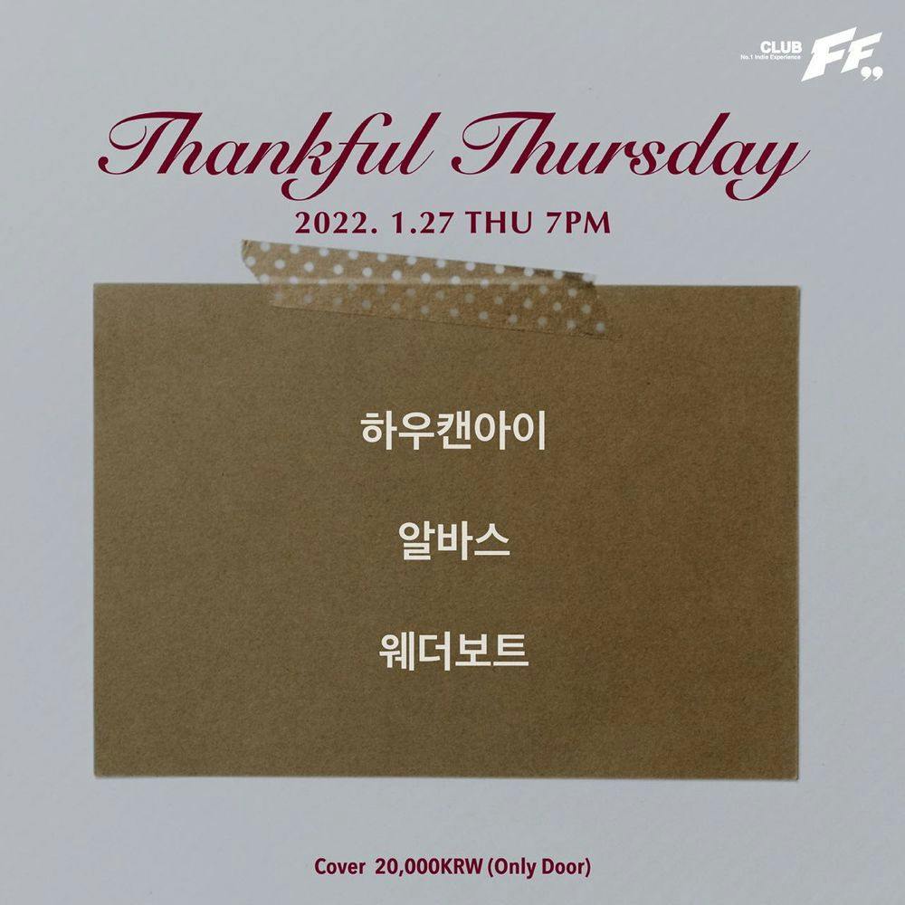Thankful Thursday Live poster