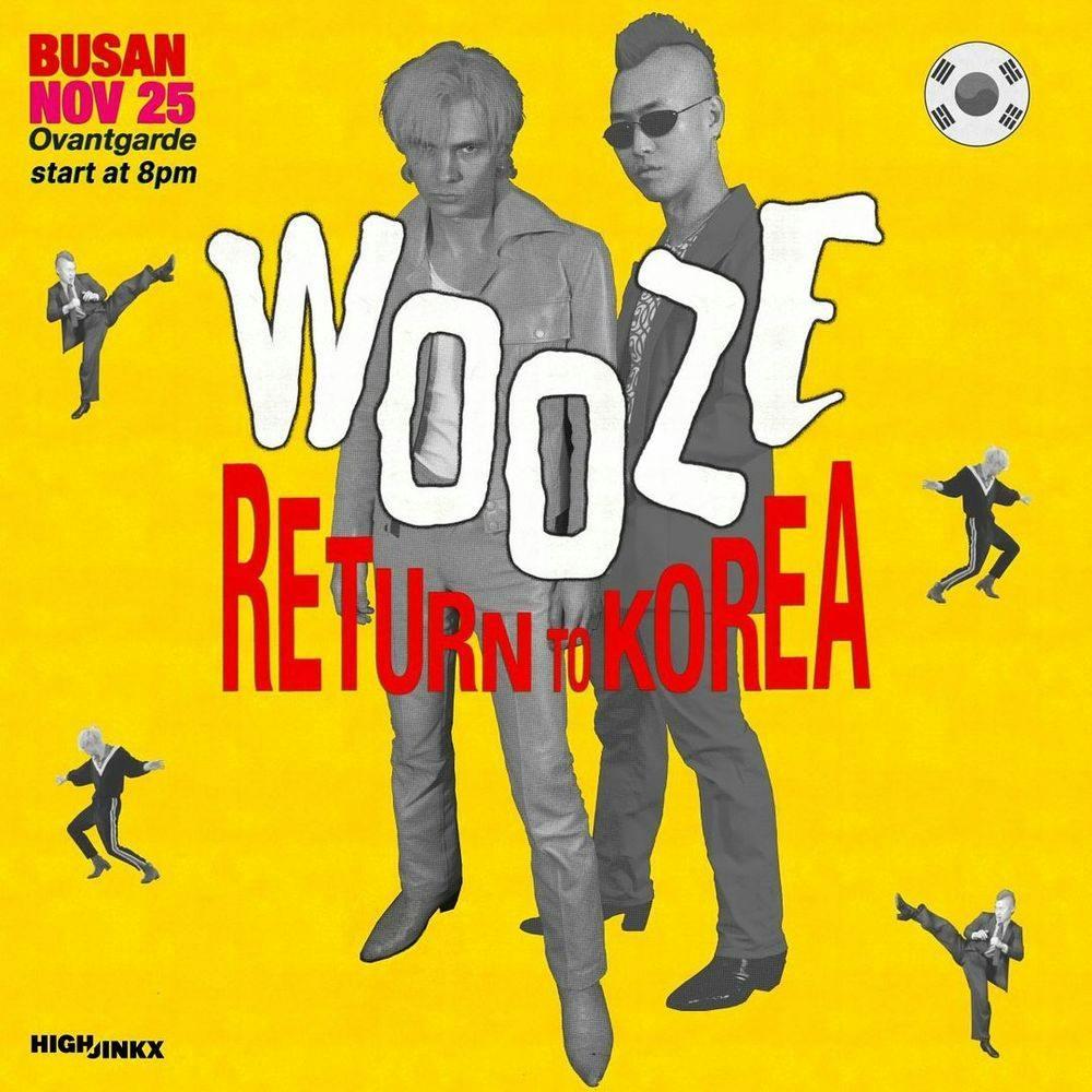 Wooze Return to Korea  공연 포스터