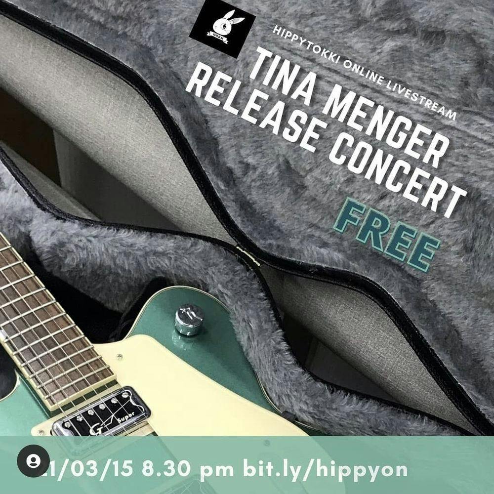Tina Menger Release Concert 공연 포스터