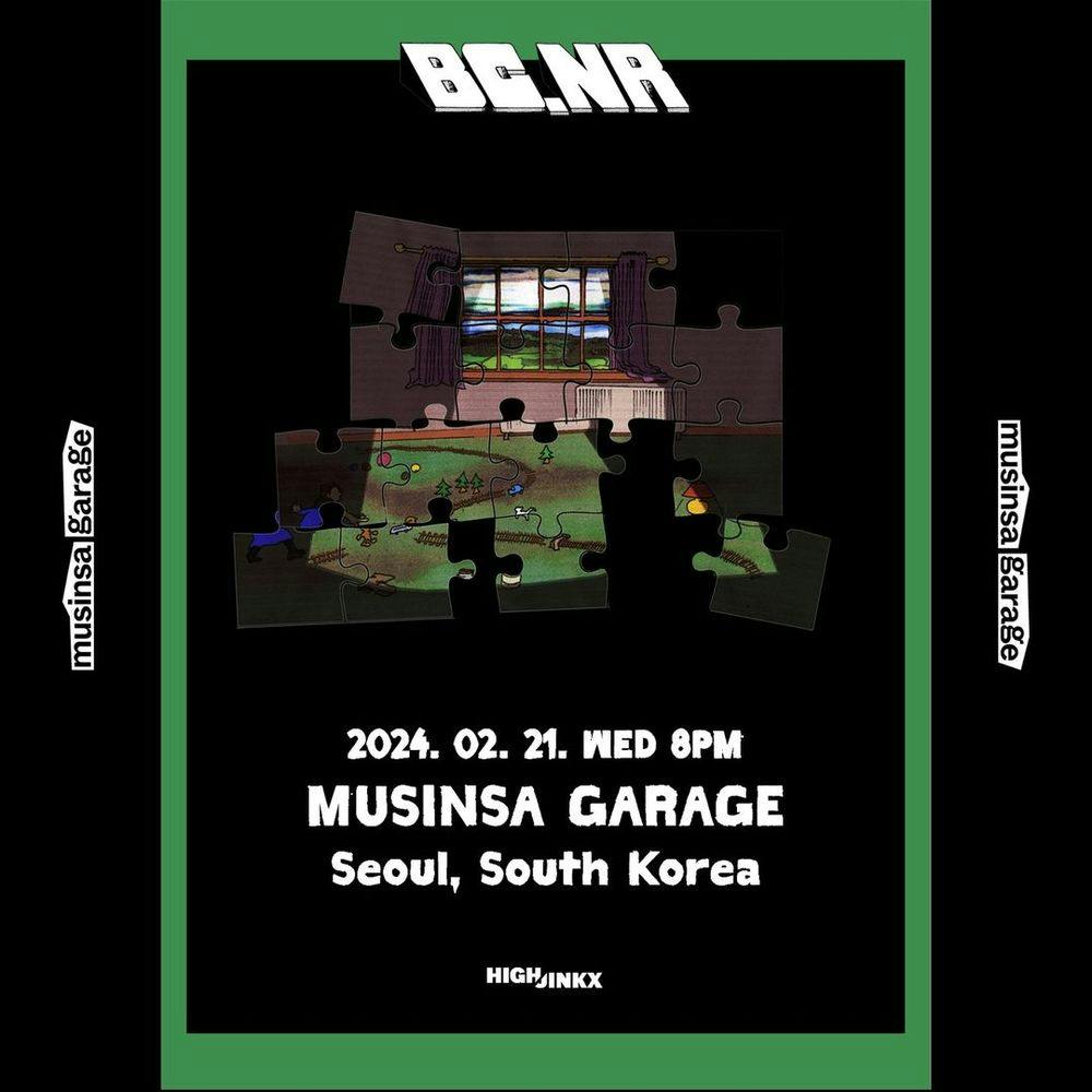 [Black Country, New Road Live in Seoul] Live poster