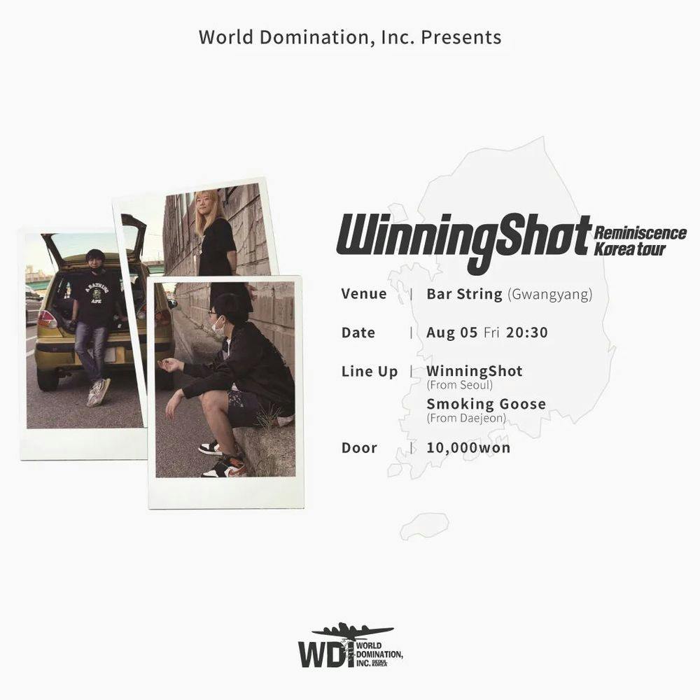 WinningShot Reminiscence Korea Tour-2 공연 포스터