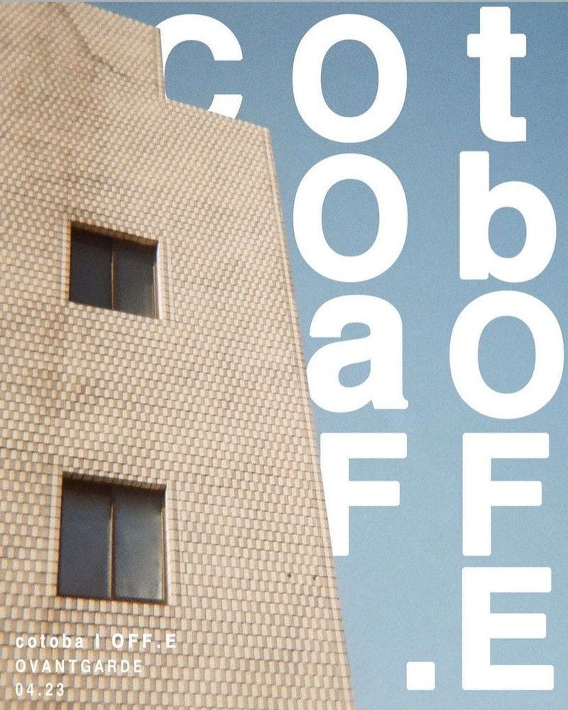 코토바 Cotoba & 오프이 OFF.E 부산공연 공연 포스터