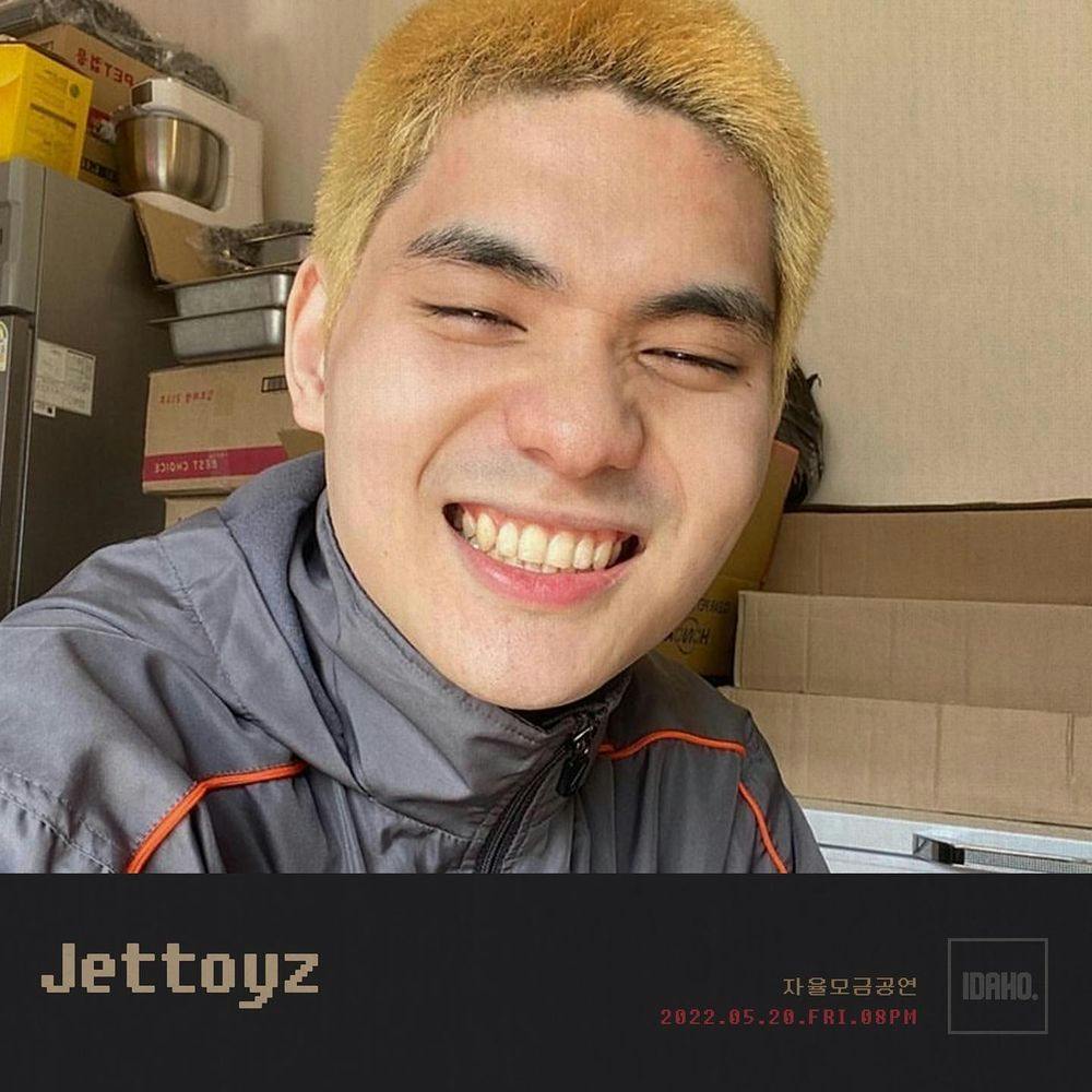2022년 5월 20일 카페 아이다호 공연 - Jettoyz 공연 포스터