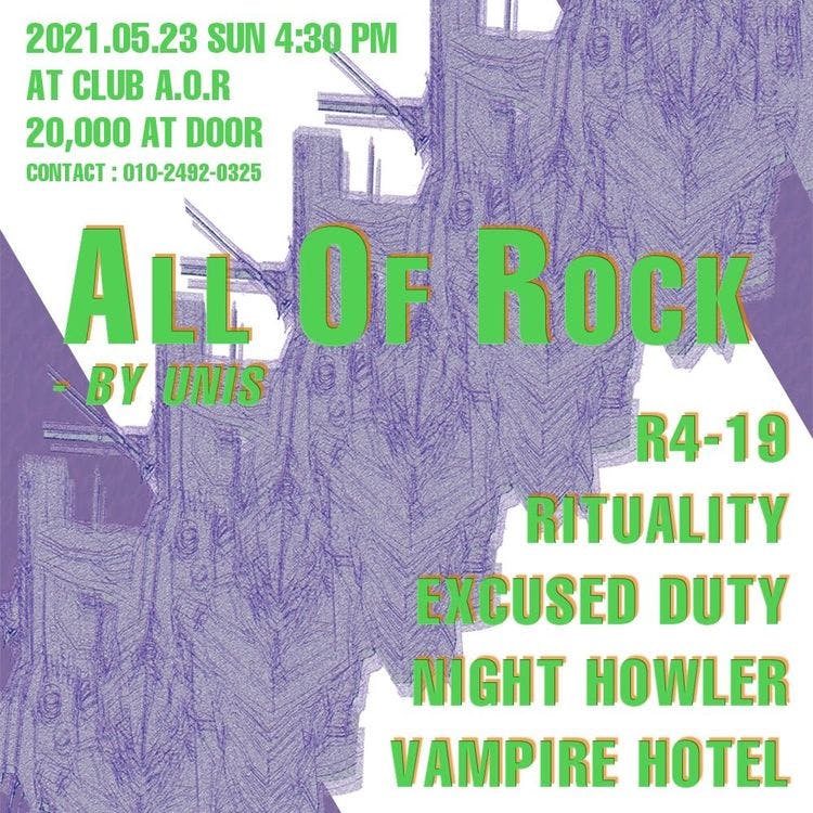 All Of Rock - by UNIS Live poster
