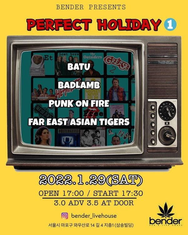 PERFECT HOLIDAY I⚡️ Live poster