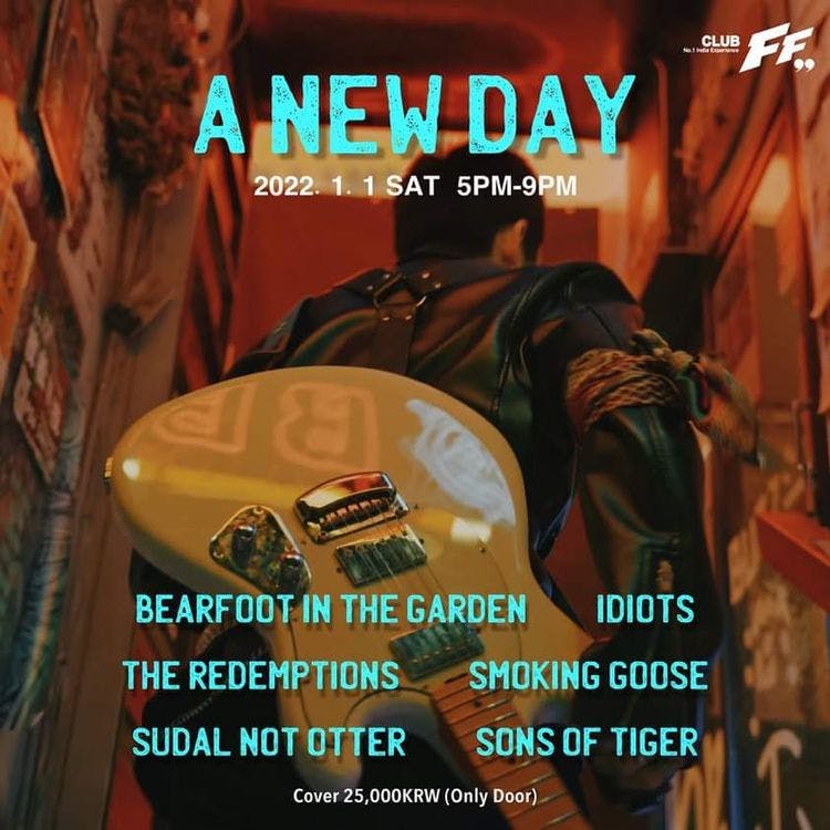 A New Day  Live poster