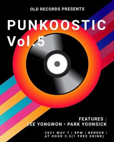 PUNKOOSTIC Vol.5 Live poster