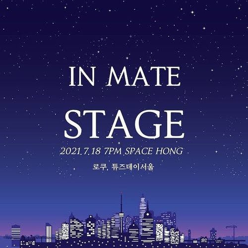 IN MATE STAGE - 로쿠, 튜즈데이서울 공연 포스터